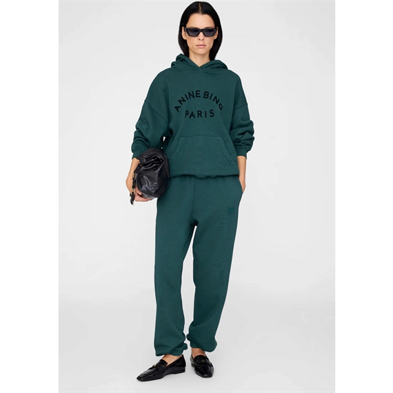 Anine Bing Karter Sweatpants, Dark Teal